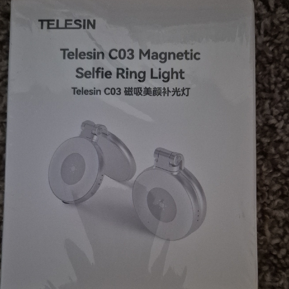 NIP TELESIN C03 MAGNETIC SELFIE RING LIGHT